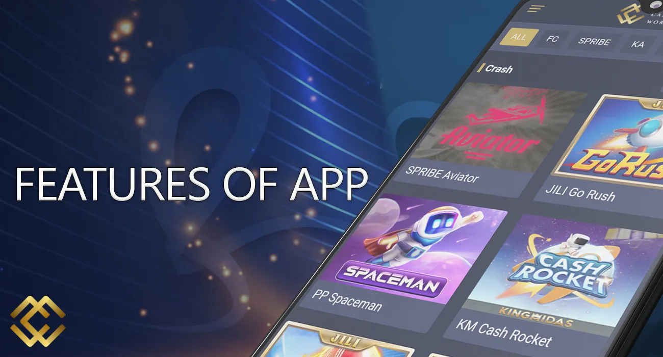 The main advantage of the MCW Casino application is a full range of games, the ability to deposit and withdraw funds.