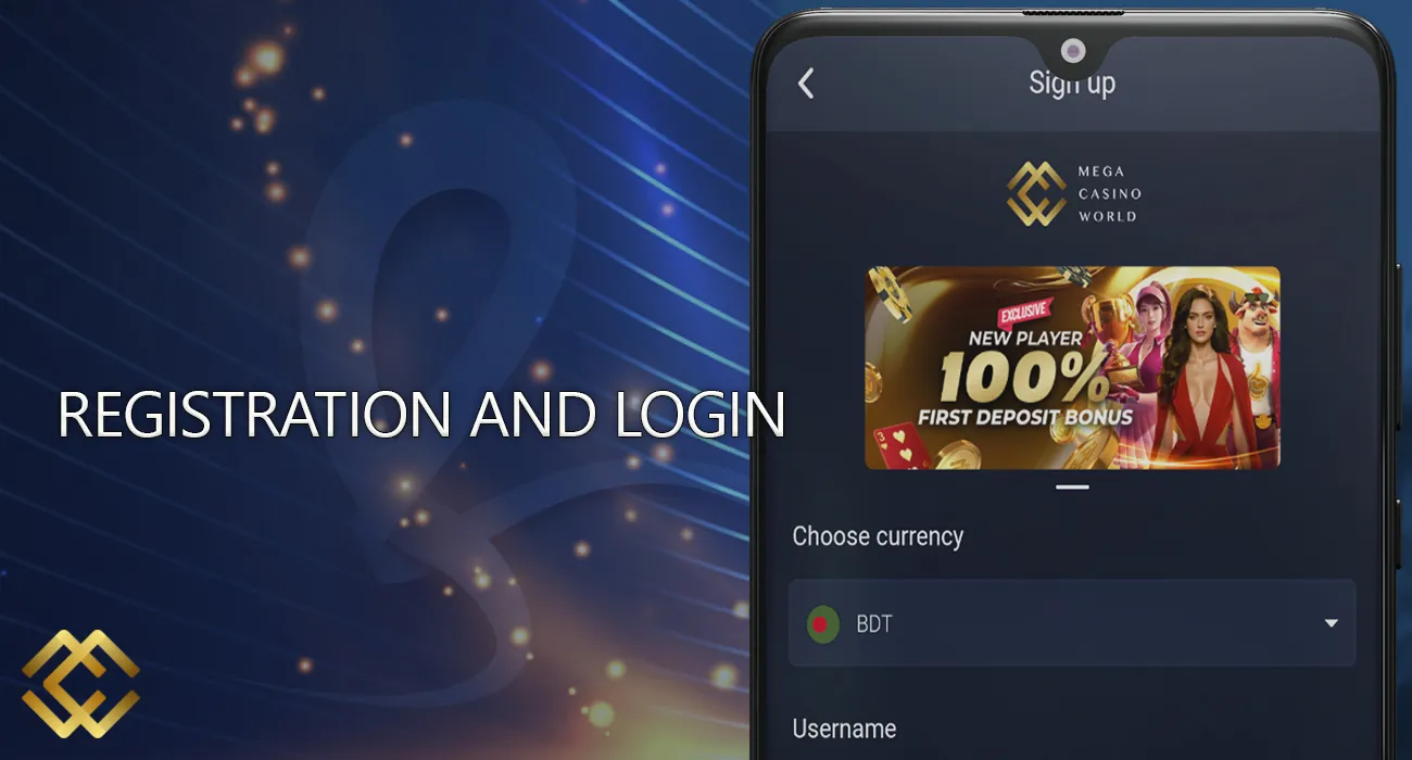 Registering and logging into the MCW Casino app is as easy as 1-2-3.